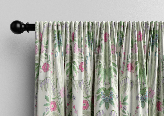 Cotswold Faux Silk, Candyfloss - Made to Measure Curtain - Image 9